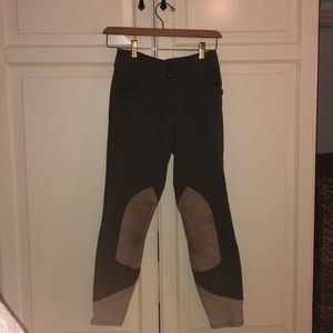 Hunter green riding pants